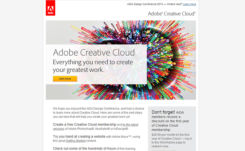 Adobe Email Newsletters